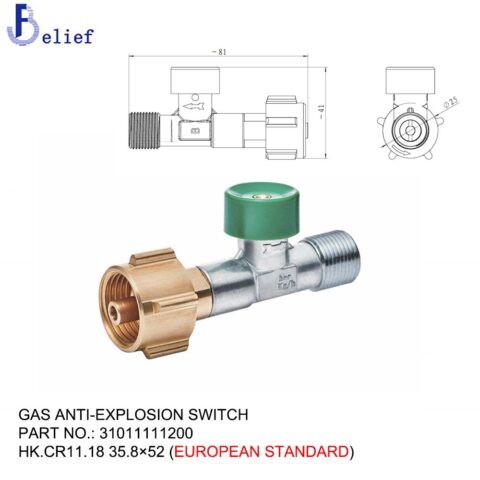 GAS ANTI-EXPLOSION SWITCH 31011111200